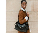 Biba Clint Sac Besace En Cuir CLT1L Negro