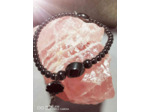 Bracelet Hématite nacre et croix