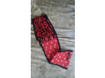 Ceinture rouge en velours réversible