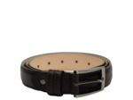 Berthille Ceinture Bombée Homme Cuir Doublé Ajustable Marron