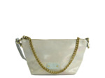 Mila Louise Zil DS Sac Trousse A Pois En Toile Irisée Azur