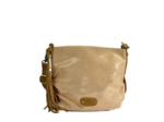 Mila Louise Roxy XS DS Petite Besace Toile A Pois Irisée Camel