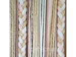Attrape rêves prénom personnalisable, Or, blanc et rose pâle