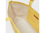Gérard Darel Lolita Sac Cabas En Toile Monogrammée Citron/Vanille