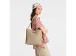 Longchamp Le Roseau Sleek Sac Porté Epaule M Racine