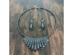 Parure 2pcs tout en Hématite