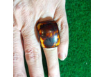 Bague savane 2 en ivoire végétal