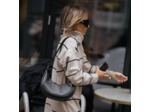 Lancaster Noholita Day Sac Hobo cuir 480-037 Noir