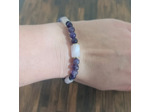 Bracelet Quartz rose/Améthyste/Hématite