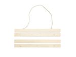 Suspension en bois aimantée claire 30 cm - Rico Design