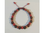 Jaspe rouge et bois, ajustable