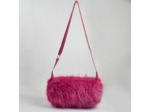 Le voyage En Panier Yeti Sac Trotteur Poils Rose