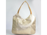 Mila Louise Naomi PG2 Sac Hobo Toile Garnie Cuir de Vachette Camel