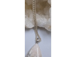 Pendentif scolecite et chaine argent 925 olpa820/2436