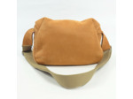 Berthille Mini Pêche Sac Croisé Cuir Nubuck Chamois