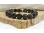 BRACELET PIERRE DE LUNE NOIRE