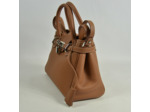 Berthille Mini Vendome Grainé Sac à Main Tan