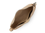 Lancaster Suave Ace Sac Demi Lune 433-28 Beige Foncé