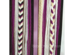 Attrape rêves prénom personnalisable, Camaïeu de violet, blanc et or
