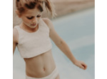 Maillot 2 pièces 2 ans Bikini Gaufrette Ivoire