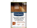 STARWAX Rénovateur Brillant Protecteur pour Parquets et Sols Stratifiés - 1L - Idéal pour Faire Briller et Protéger les Parquets