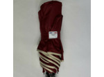Piganiol x Noix D'arec Parapluie Pliant Pour Femme Bordeaux / Biais Or