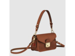 Longchamp Mademoiselle Longchamp Sac Bandoulière En Cuir Cognac