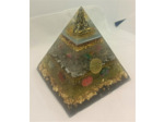 Pyramide orgonite n°17   11.5x11.5cm