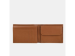 Longchamp Veau Foulonné Portefeuille En Cuir Caramel