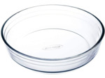 Ô cuisine 7541470 Moule à manqué en Verre Borosilicate 22 Cm, Transparent Profond 22 cm