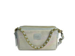 Mila Louise Mama XS DS Petit Sac Trotteur Toile Pois Azur
