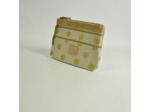 Mila Louise Pair PM DB Porte-monnaie Toile Pois Jaune