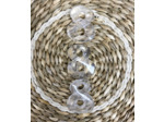 Pendentif infini cristal de roche