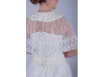 Corset ivoire mariage et sa voilette