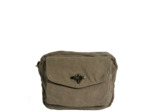 Farfouillette Sac Porté Travers En Velours Taupe