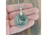 Pendentif Labradorite loup
