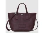 Longchamp Essential Cuir Sac A Main XS Aubergine