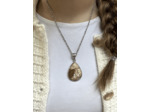 PENDENTIF JASPE CAPPUCCINO