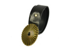 Berthille Ceinture Missouri Cuir Ajustable Noir
