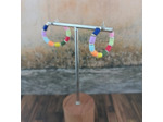 Anneaux Heishi multi-couleurs