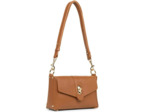 Lancaster Foulonné Double Sac Trotteur A Rabat 470-53 Camel In Orange
