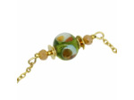 Bracelet perle Murano olive – Salvia