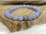 BRACELET CALCEDOINE BLEUE