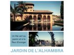 JARDIN DE L'ALHAMBRA - Thé vert Jasmin - Fleur d'Oranger