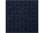 Tissu broderie sashiko bleu marine