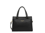 Lancaster Foulonné Double Petit Sac A Main 470-73 Noir In Nude