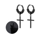 Anneaux d'oreilles croix