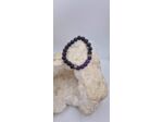 Bracelet pierre de lave et amethyste OLPA823