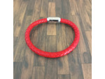 Bracelet homme cuir rouge