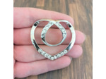 Broche cœur
